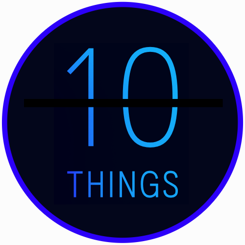 10 Things Blog Coming Soon