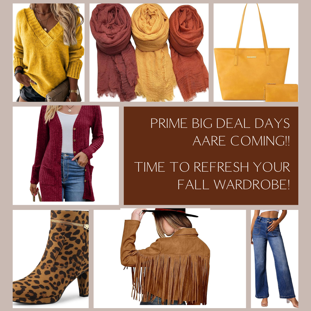 Get Ready for Amazon Prime Big Deal Days:Fall Fashion Must-Haves You’ll Want to Grab!